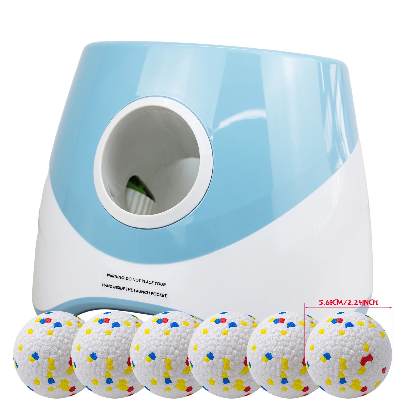 Automatic Dog Ball Launcher (with 6 Balls)